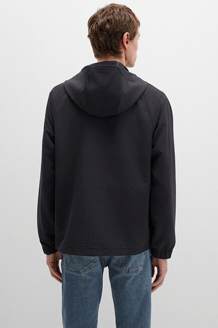 Erkek Scuba Ceket 0110610-71379 Siyah - Thumbnail