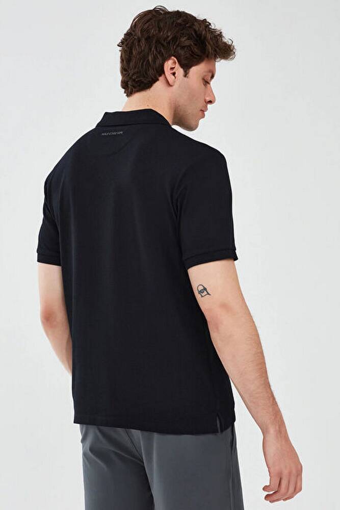 Erkek Short Sleeve Polo Tişört S211800-3817 Siyah 
