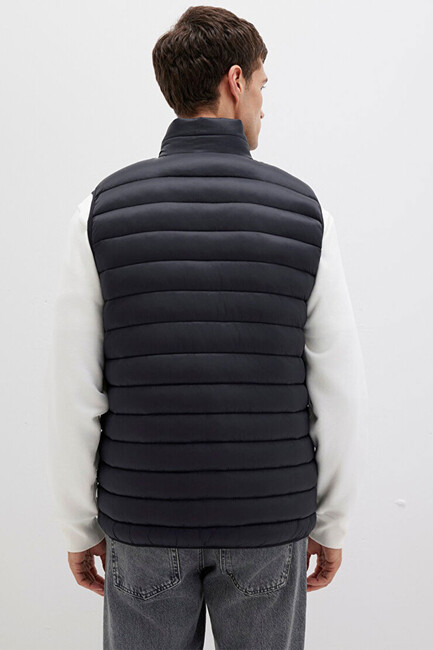 Erkek Şişme Yelek 0110338-900 Siyah - Thumbnail