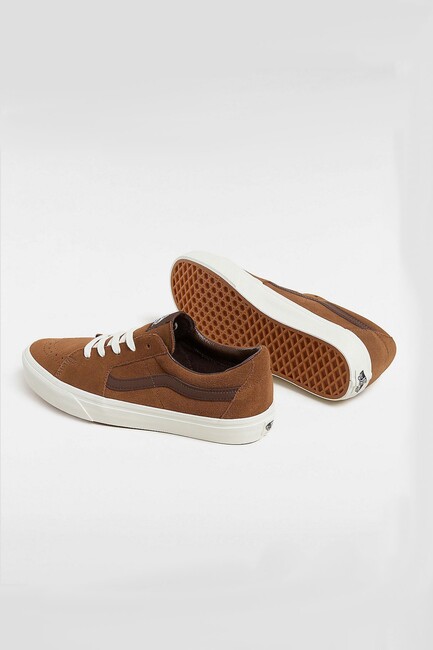 Erkek Sk8-Low Ayakkabı VN0009QRBRO1 Kahve (3)