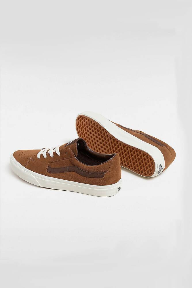 Erkek Sk8-Low Ayakkabı VN0009QRBRO1 Kahve 