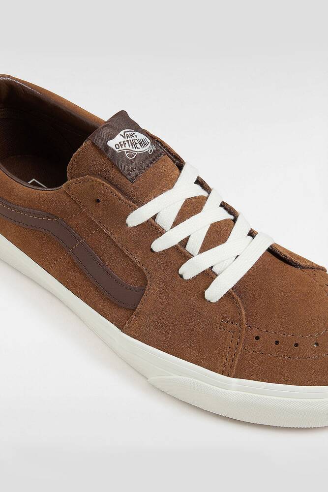 Erkek Sk8-Low Ayakkabı VN0009QRBRO1 Kahve 
