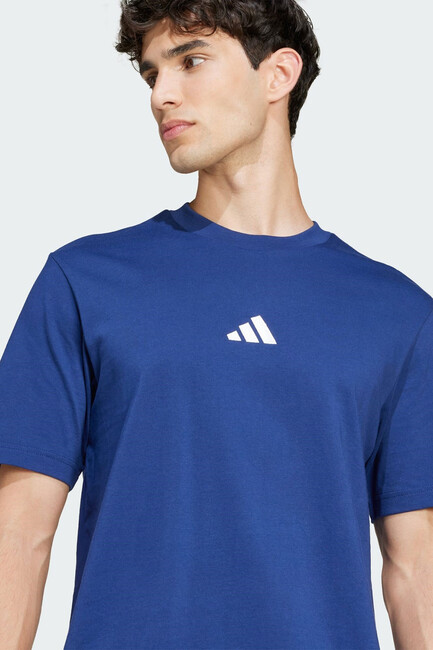 Erkek SL SJ Tişört JF1093 Lacivert - Thumbnail