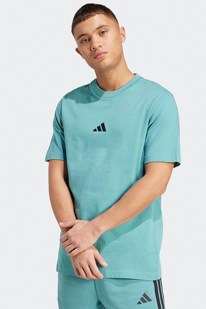 Erkek SL SJ Tişört JX5653 Turkuaz 