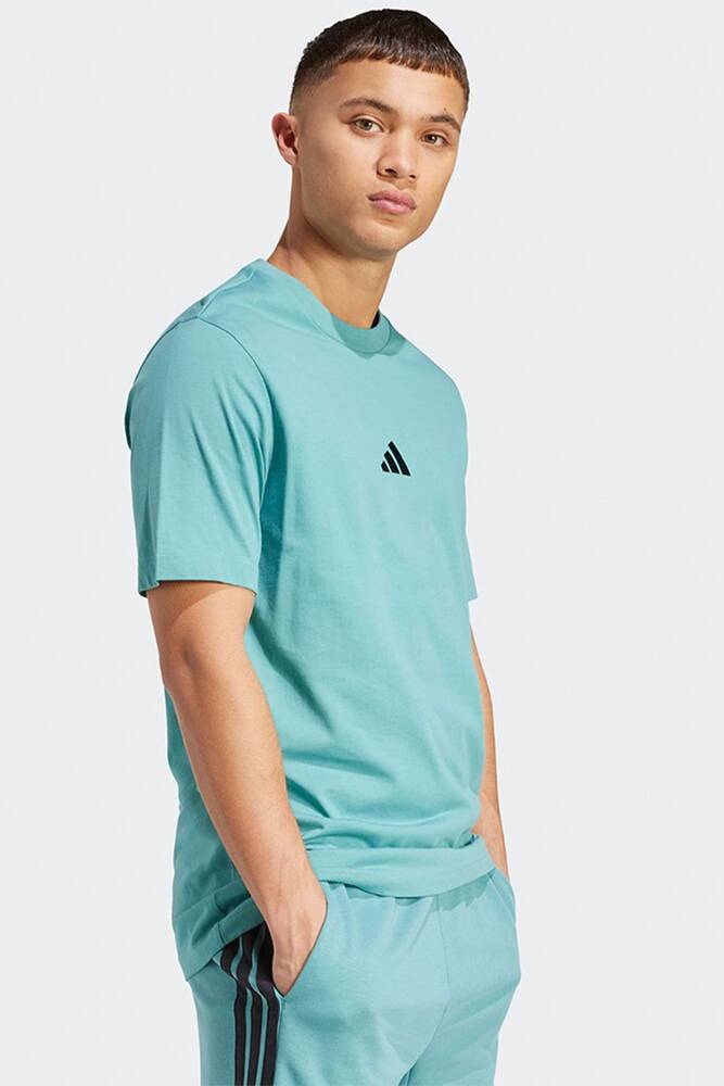 Erkek SL SJ Tişört JX5653 Turkuaz 