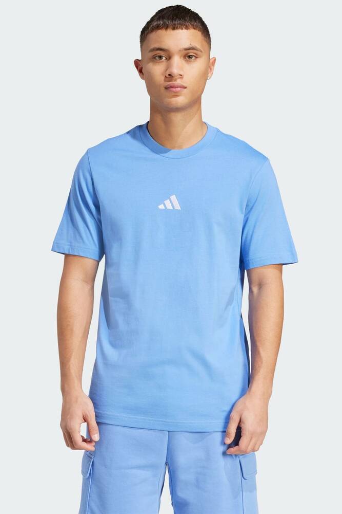 Erkek SL SJ Tişört JX5654 Mavi 