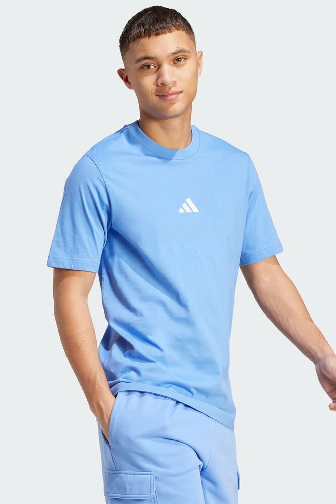 Erkek SL SJ Tişört JX5654 Mavi 