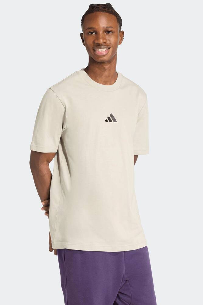 Erkek SL SJ Tişört JX5658 Gri 