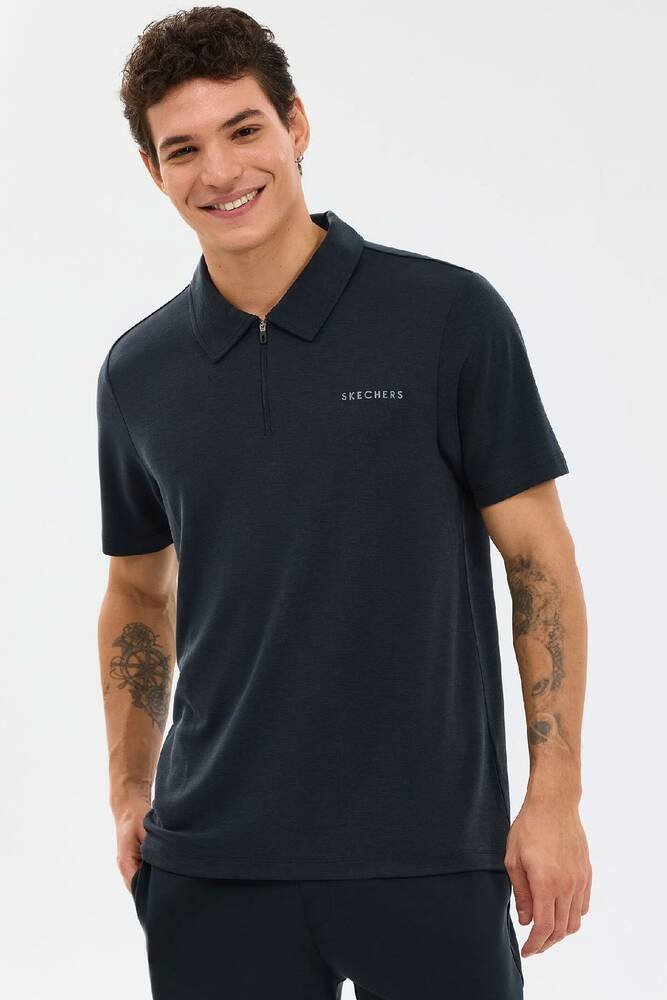 Erkek Soft Touch Pique Polo Tişört S2610086-3817 Siyah 