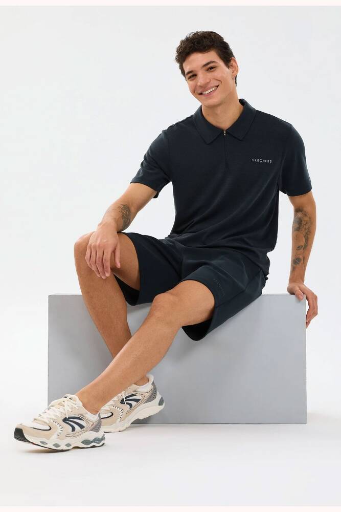 Erkek Soft Touch Pique Polo Tişört S2610086-3817 Siyah 