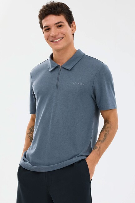 Erkek Soft Touch Pique Polo Tişört S2610086-3998 Gri (2)