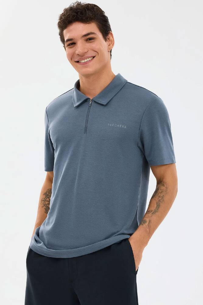 Erkek Soft Touch Pique Polo Tişört S2610086-3998 Gri 