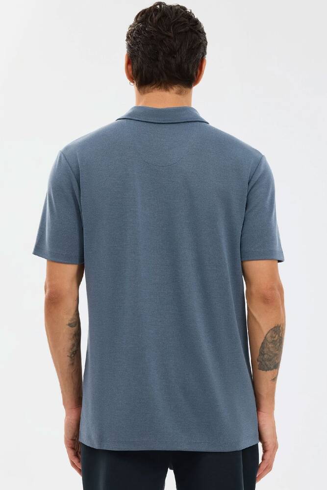 Erkek Soft Touch Pique Polo Tişört S2610086-3998 Gri 