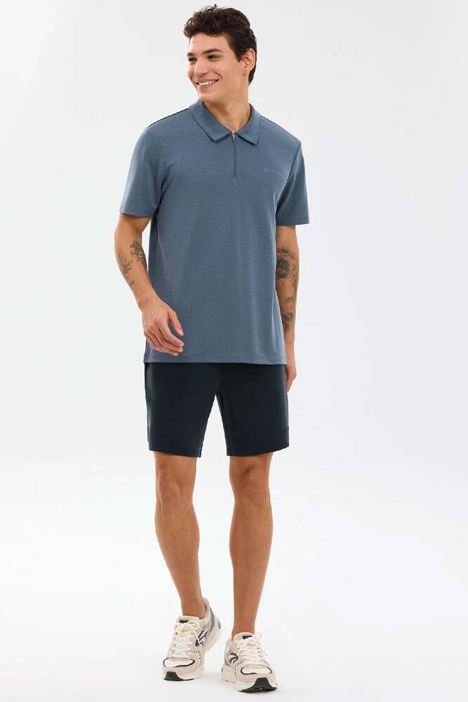 Erkek Soft Touch Pique Polo Tişört S2610086-3998 Gri 