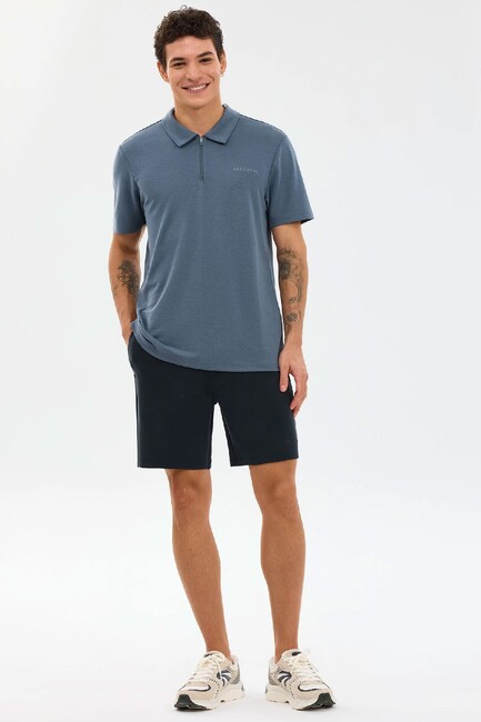 Erkek Soft Touch Şort S2610099-3817 Siyah - Thumbnail