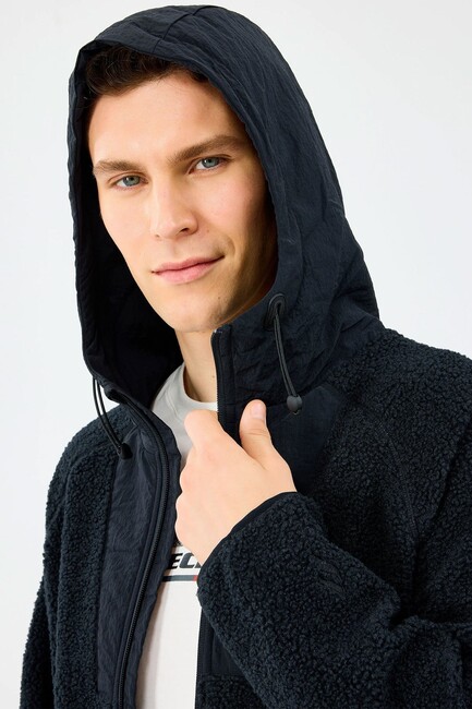 Erkek Softshell Basic Ceket S2520132-3817 Siyah - Thumbnail