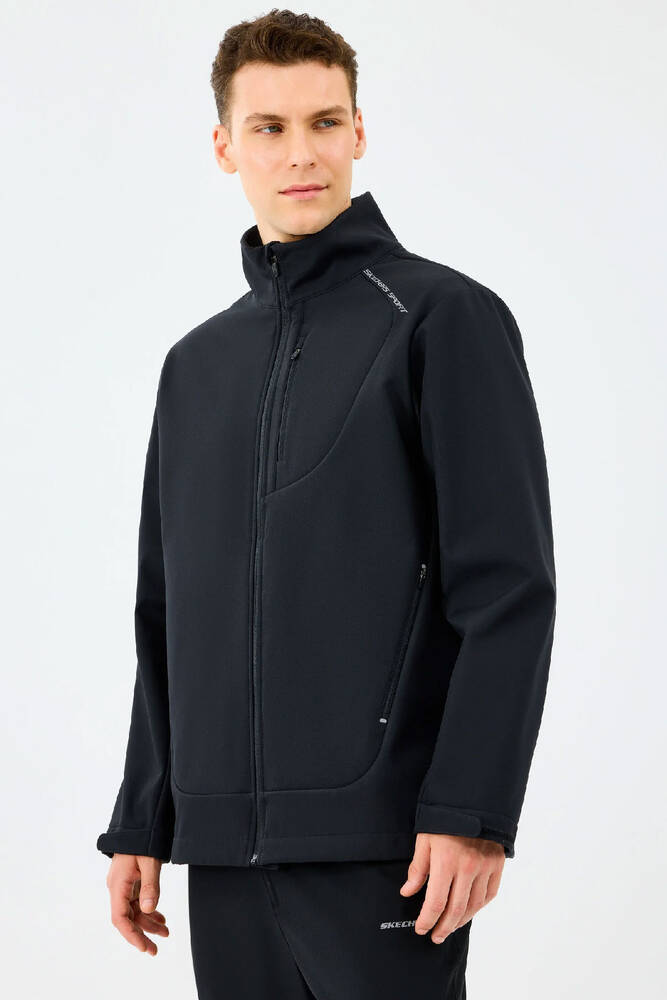 Erkek Softshell Basic Ceket S2520132-3817 Siyah 