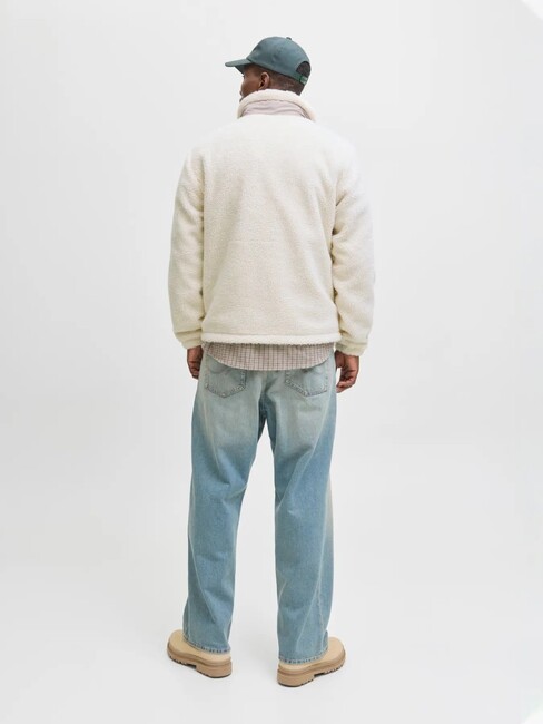 Erkek Soho Teddy Ceket 12278784 Ekru (2)