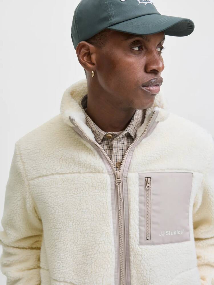 Erkek Soho Teddy Ceket 12278784 Ekru 