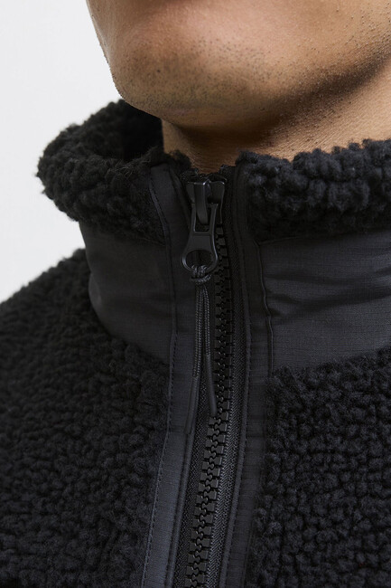 Erkek Soho Teddy Ceket 12278784 Siyah (3)