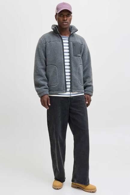 Erkek Soho Teddy Ceket 12278784 Yeşil (3)