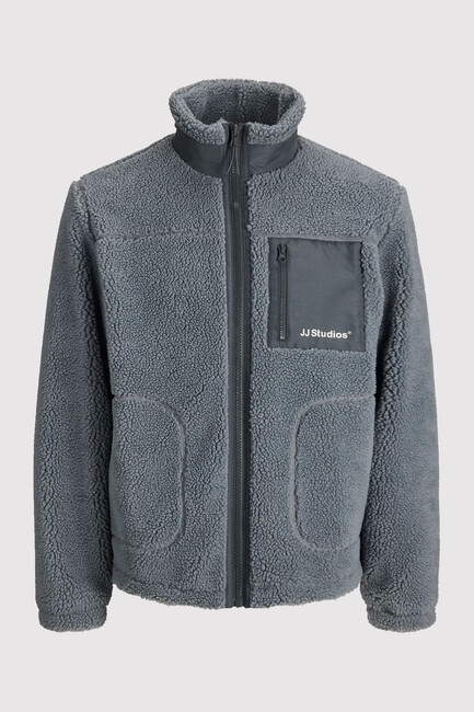 Erkek Soho Teddy Ceket 12278784 Yeşil - Thumbnail