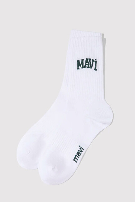 Erkek Soket Çorap 0911160-620 Beyaz (1)