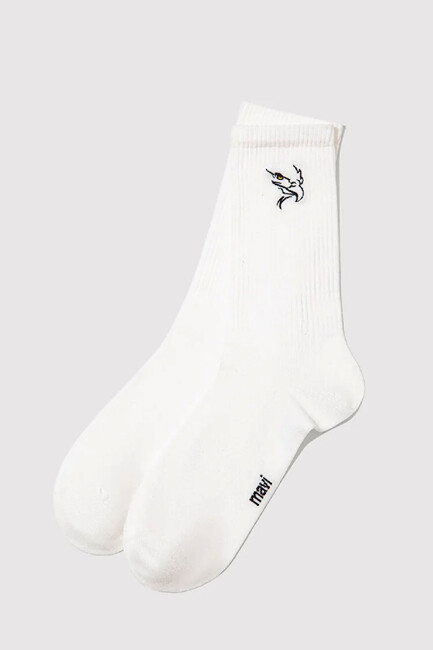 Erkek Soket Çorap 0912186-620 Beyaz (1)
