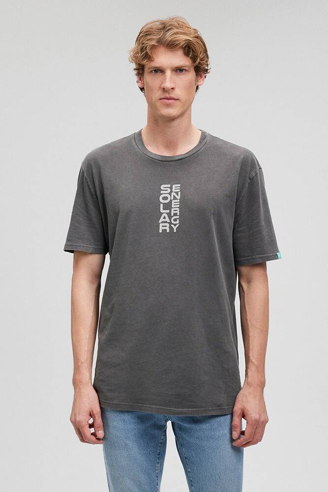 Erkek Solar Energy Tişört 0612098-80955 Gri 