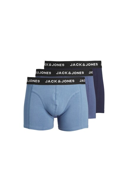 Erkek Solid 3 Lü Paket Boxer 12240254 Lacivert (3)