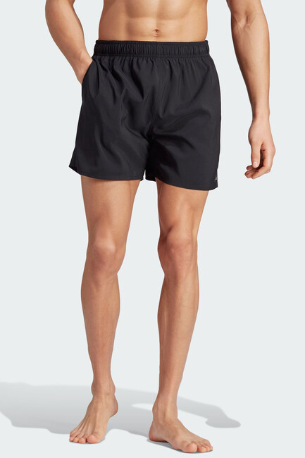 Erkek Solid CLX Şort IA5390 Siyah (1)