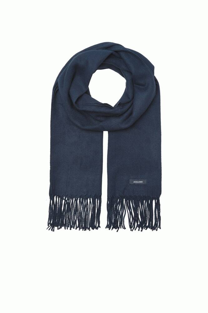 Erkek Solıd Woven Atkı 12140332 Lacivert 