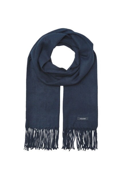 Erkek Solıd Woven Atkı 12140332 Lacivert  (1)