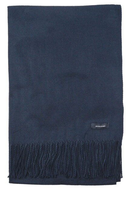 Erkek Solıd Woven Atkı 12140332 Lacivert  (2)