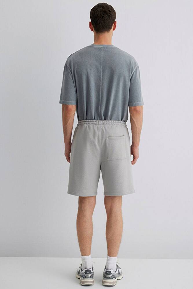 Erkek Şort 0410165-80615 Gri 
