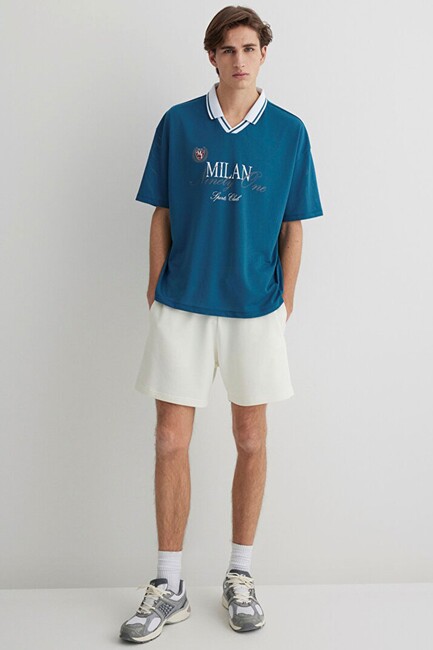 Erkek Şort 0410252-86420 Ekru (2)