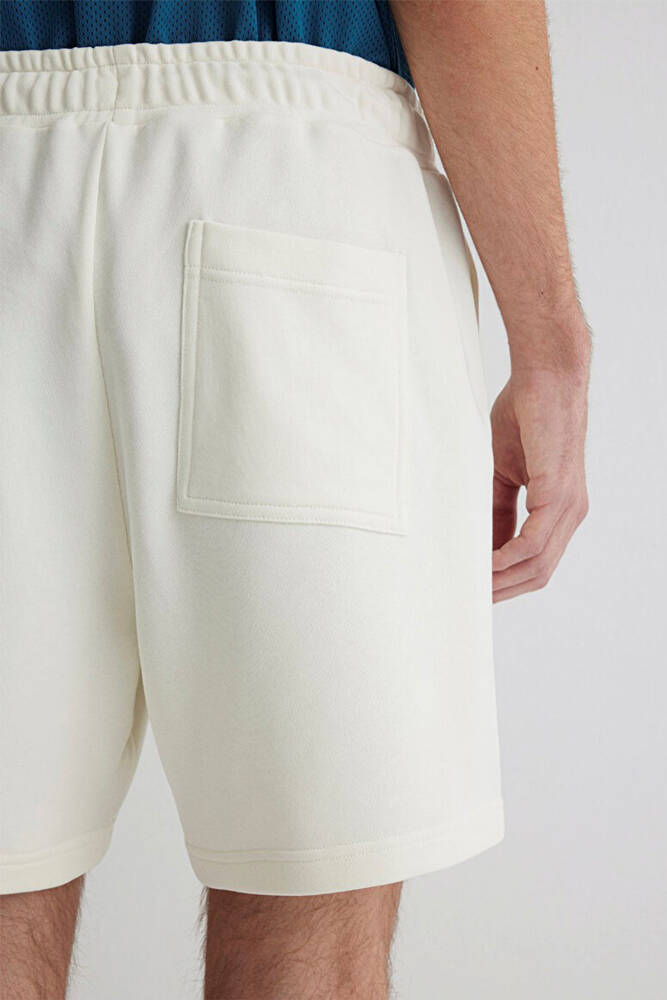 Erkek Şort 0410252-86420 Ekru 
