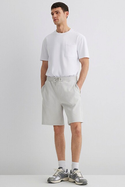 Erkek Şort 0410254-80192 Gri (2)