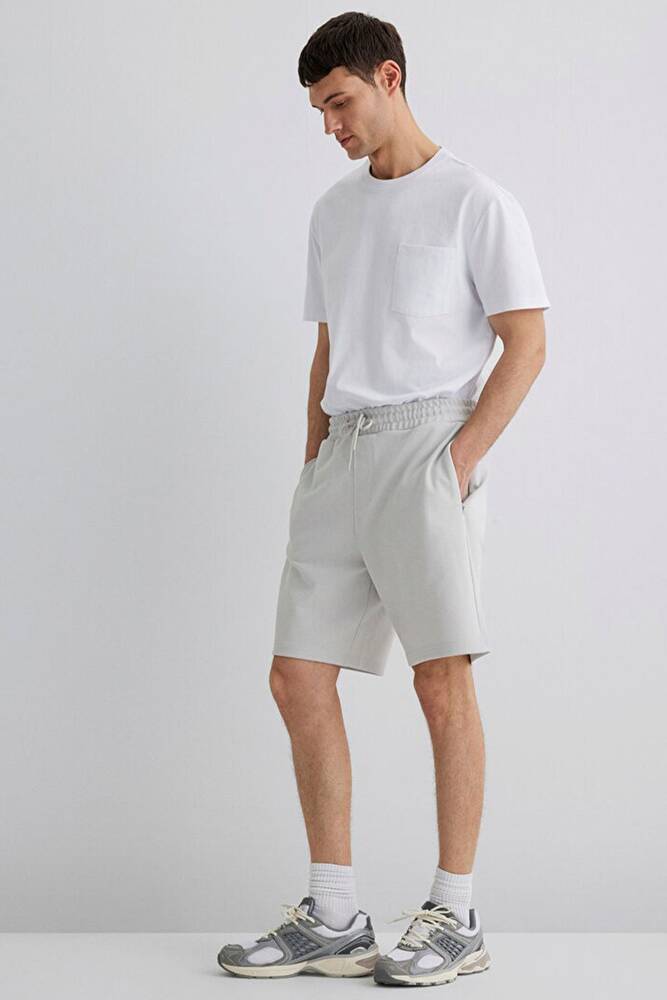 Erkek Şort 0410254-80192 Gri 