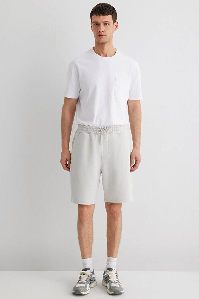 Erkek Şort 0410254-80192 Gri 