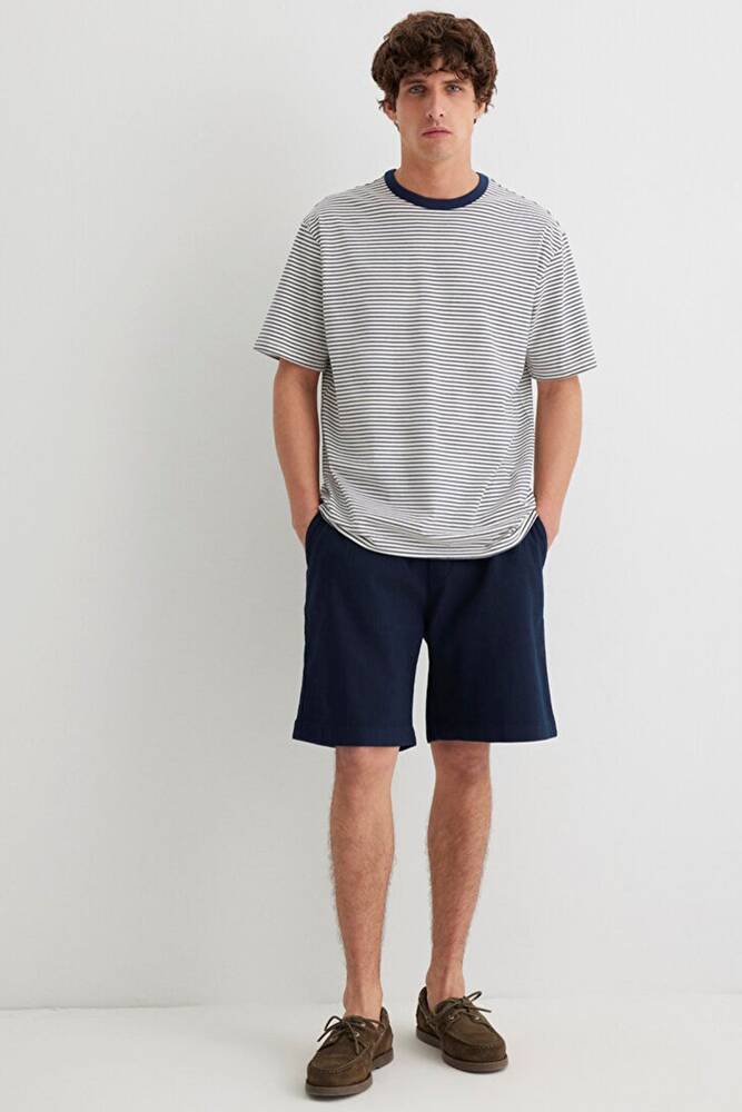 Erkek Şort 0410273-80872 Lacivert 