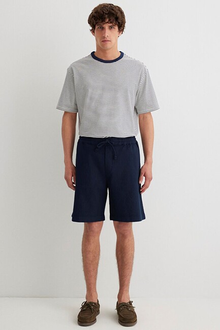 Erkek Şort 0410273-80872 Lacivert (3)