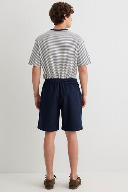 Erkek Şort 0410273-80872 Lacivert - Thumbnail