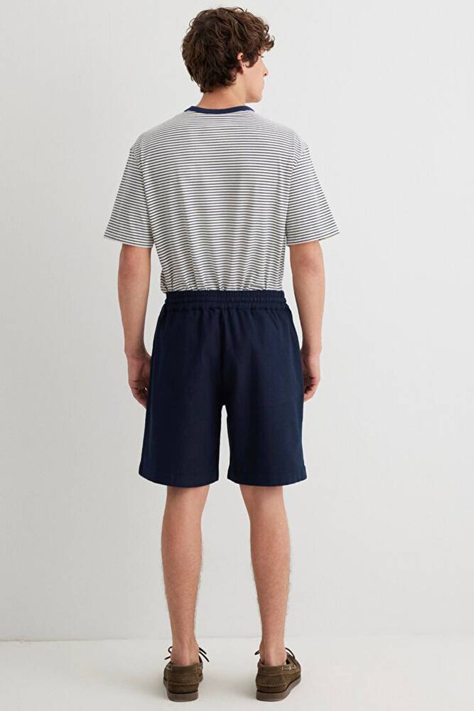 Erkek Şort 0410273-80872 Lacivert 