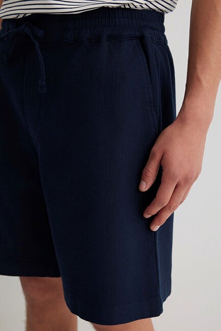 Erkek Şort 0410273-80872 Lacivert - Thumbnail