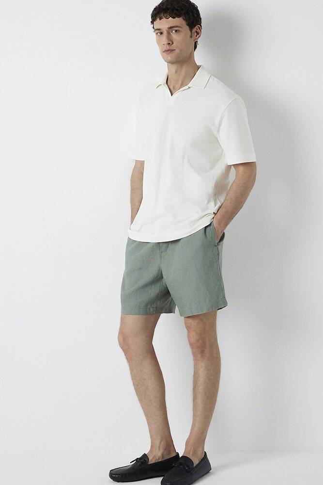 Erkek Şort 0410321-80692 Haki 