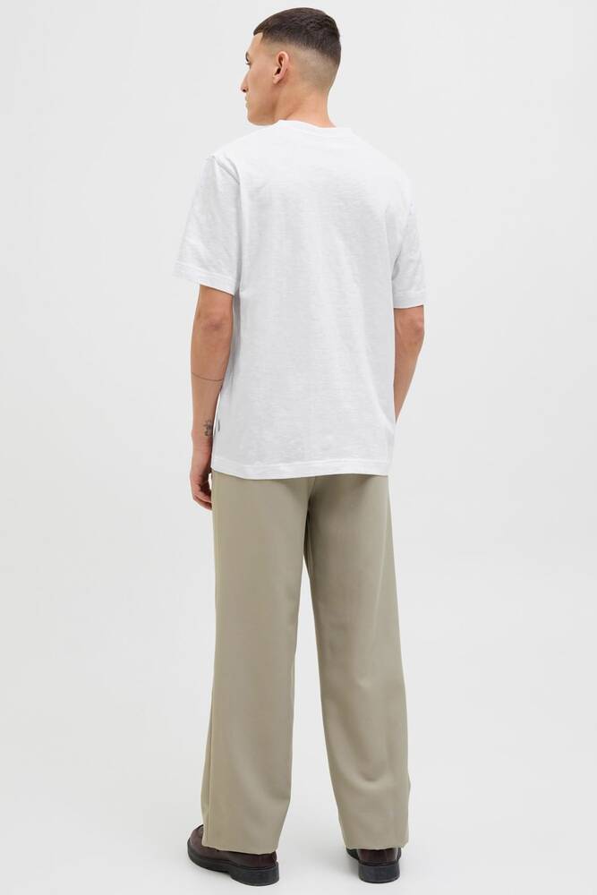 Erkek Splıt Aop Brandıng Tişört 12272993 Beyaz 