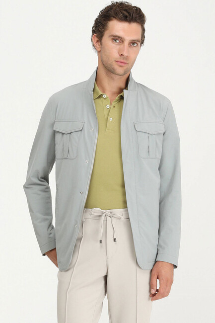 Erkek Spor Ceket 10140500 Gri (1)