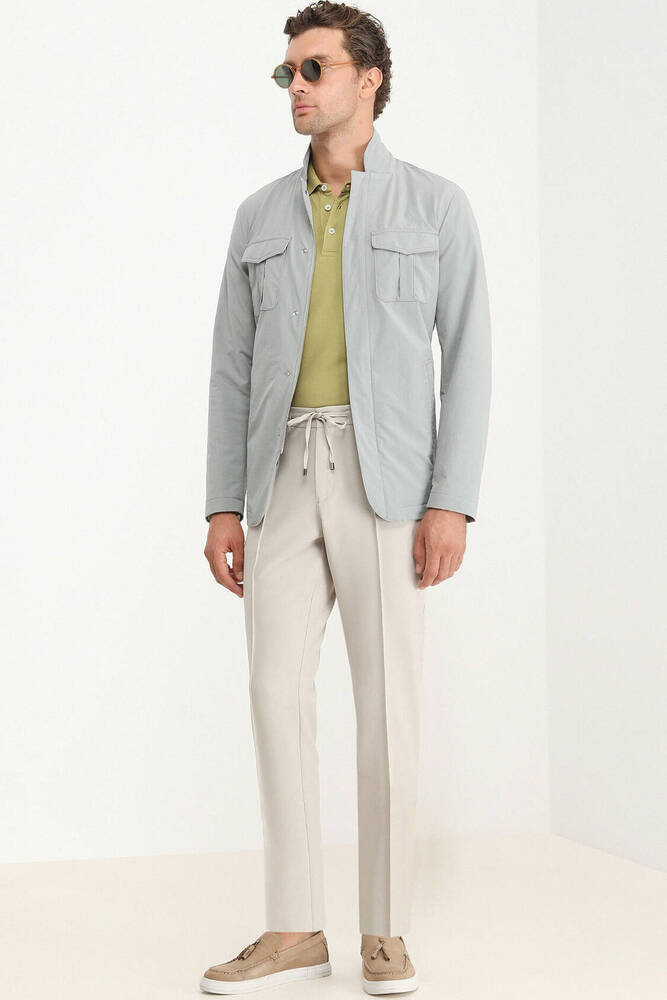 Erkek Spor Ceket 10140500 Gri 