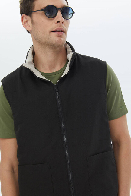 Erkek Spor Yelek SYLK-185 10148199 Siyah (2)